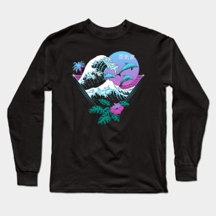 Dolphin Waves Long Sleeve T-Shirt